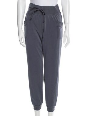 NWT Balmain Gray Drawstring Cargo Jogger Pants